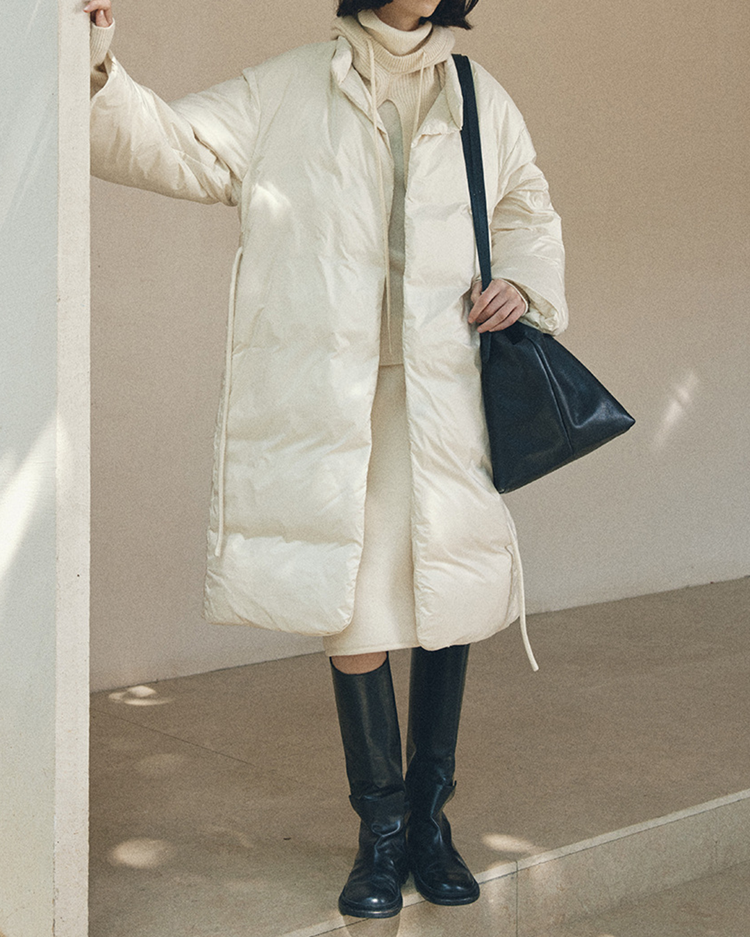Aラインスリットスカート 10010