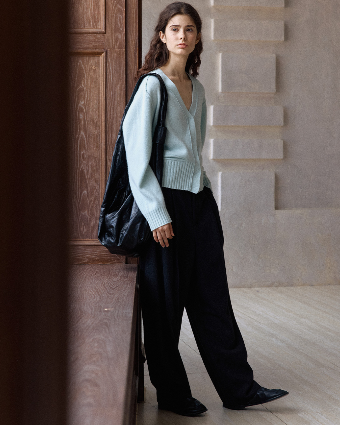 スリークショートニットカーディガン 10378