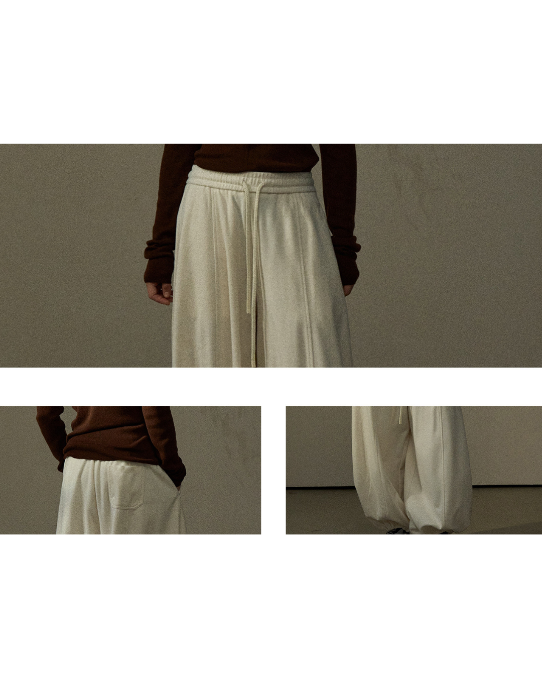 センターラインドロストカジュアルパンツ 10294