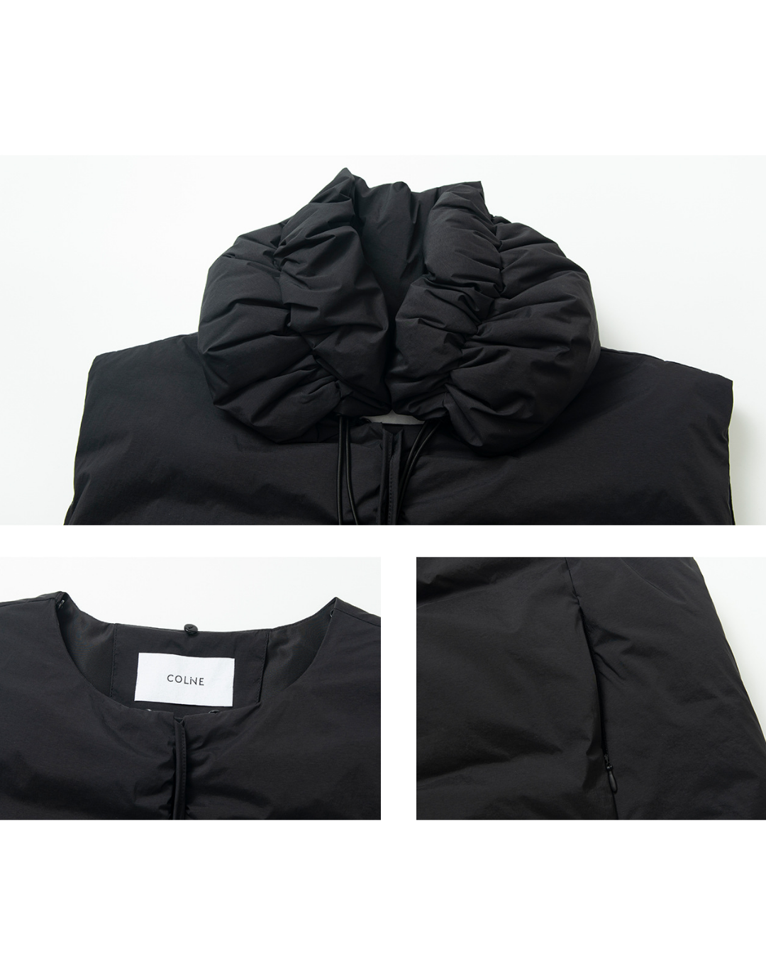 ジオメトリックダウンジレ 10398