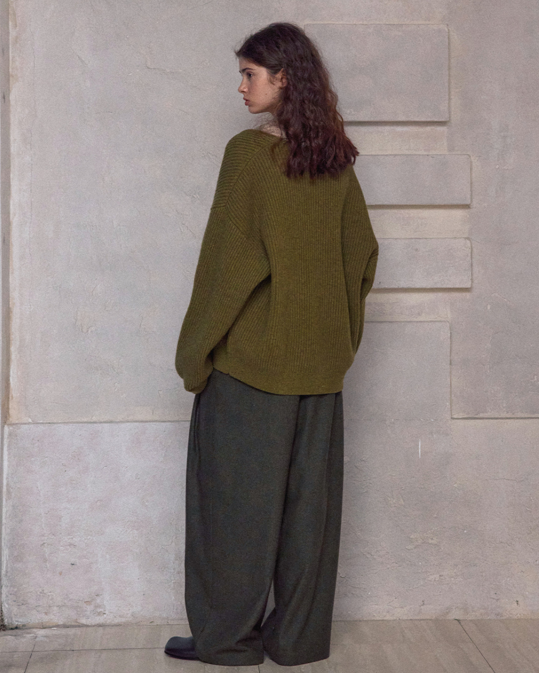 ルーズテーパードカジュアルパンツ 10172