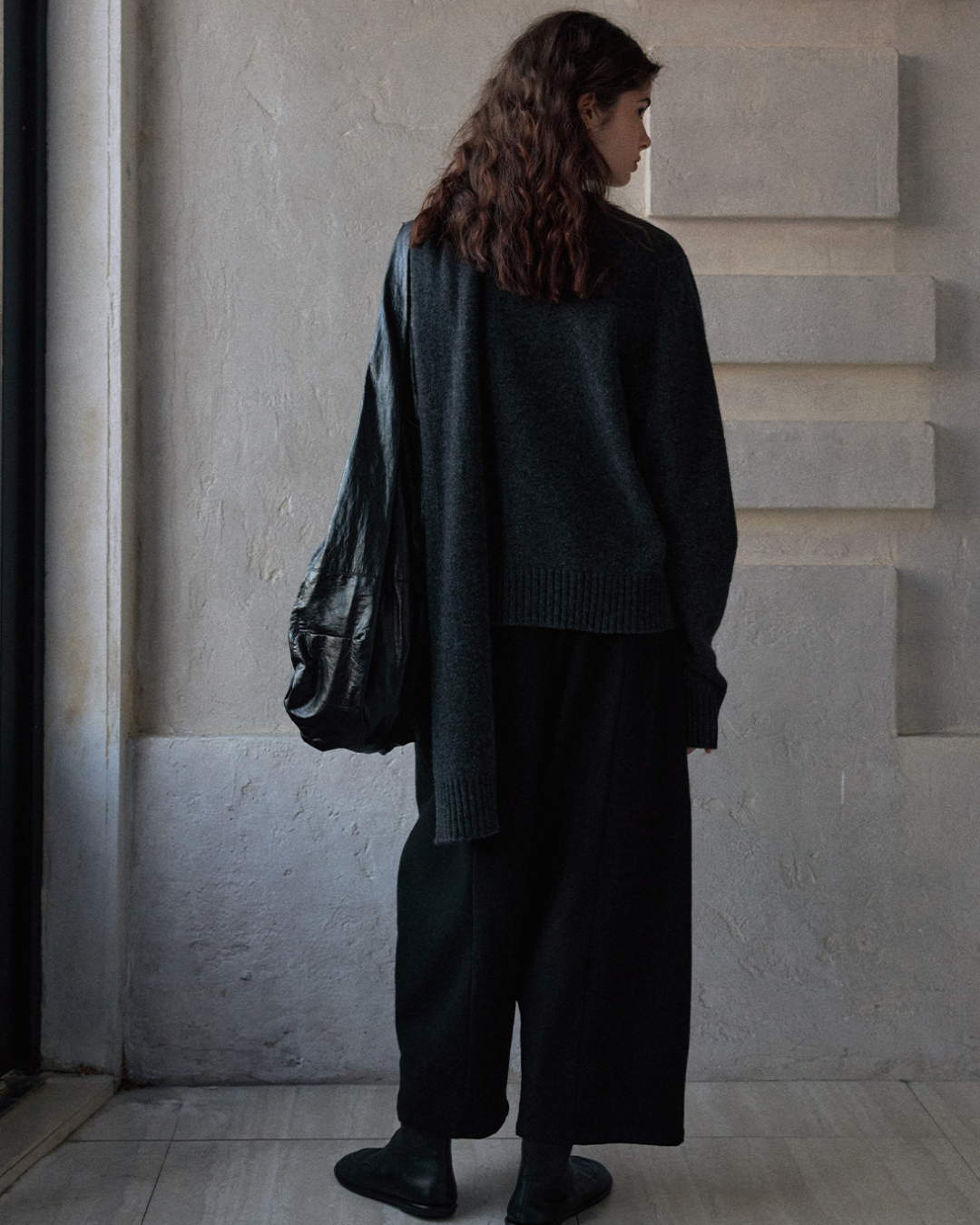 クロップドカーブパンツ 10159