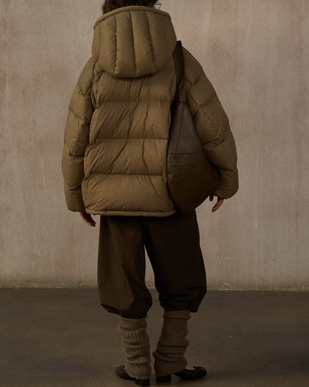 フーディーミディダウンコート 10280