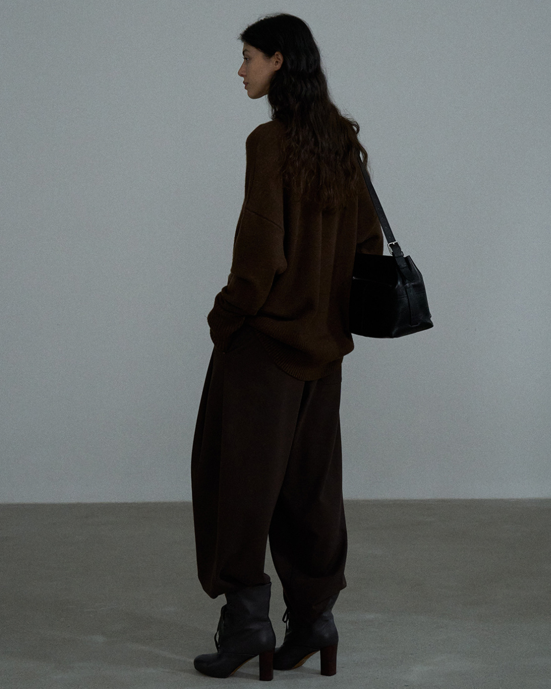 ラウンドシックニットプルオーバー 10368