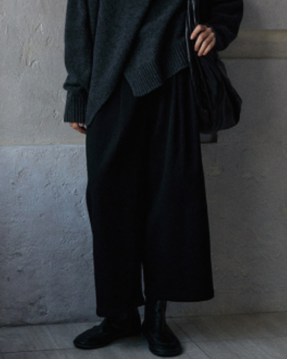 クロップドカーブパンツ 10143