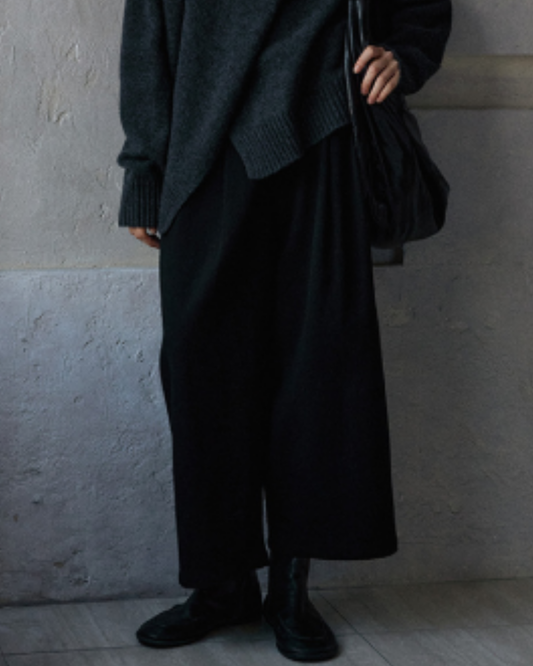 クロップドカーブパンツ 10143