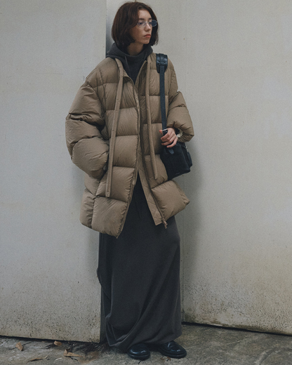 ストラップミドルジップコート 10390