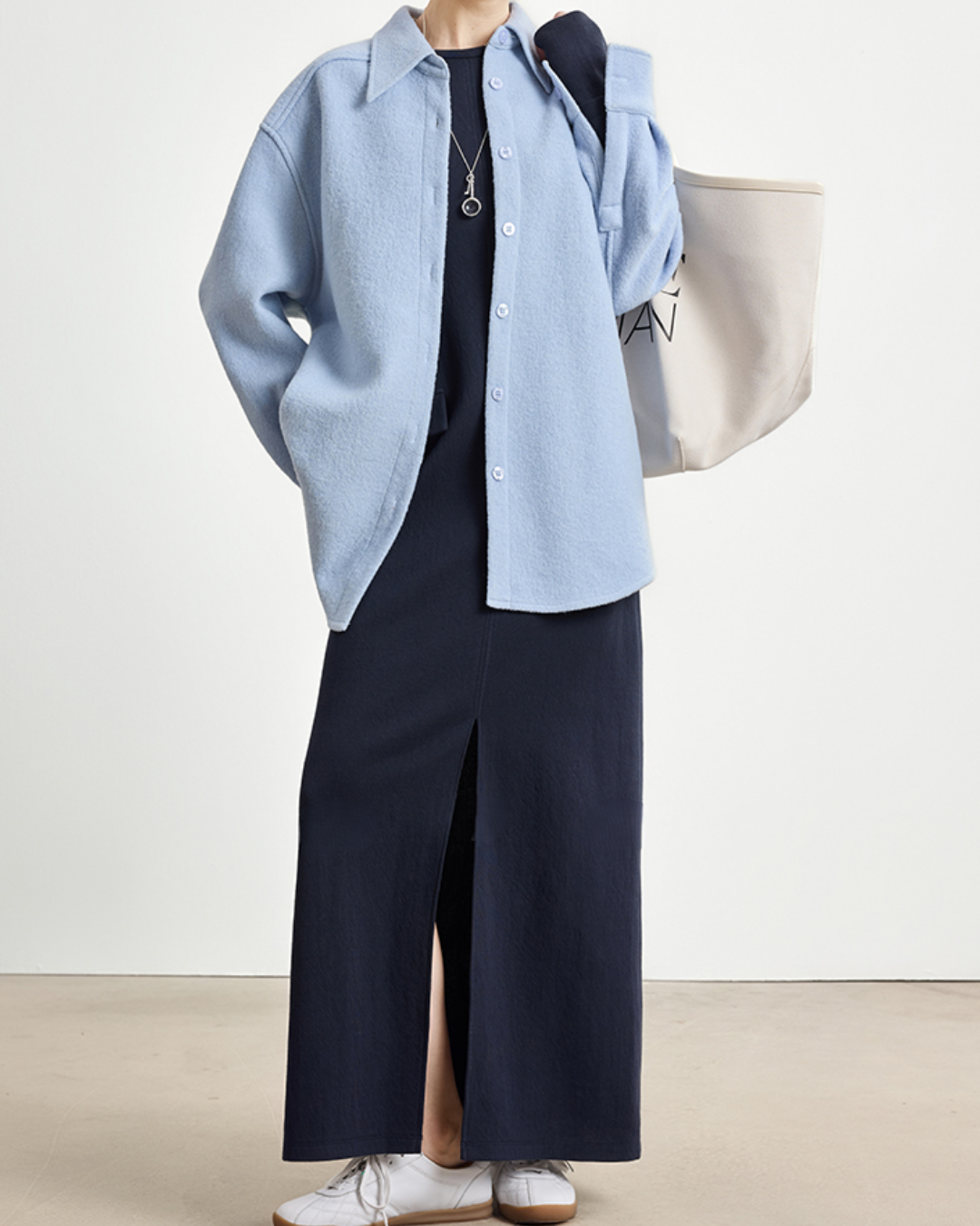 シームラインロングスリムワンピース 10330