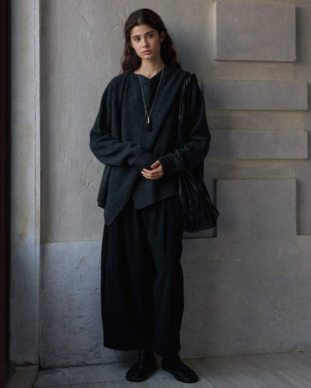 クロップドカーブパンツ 10159