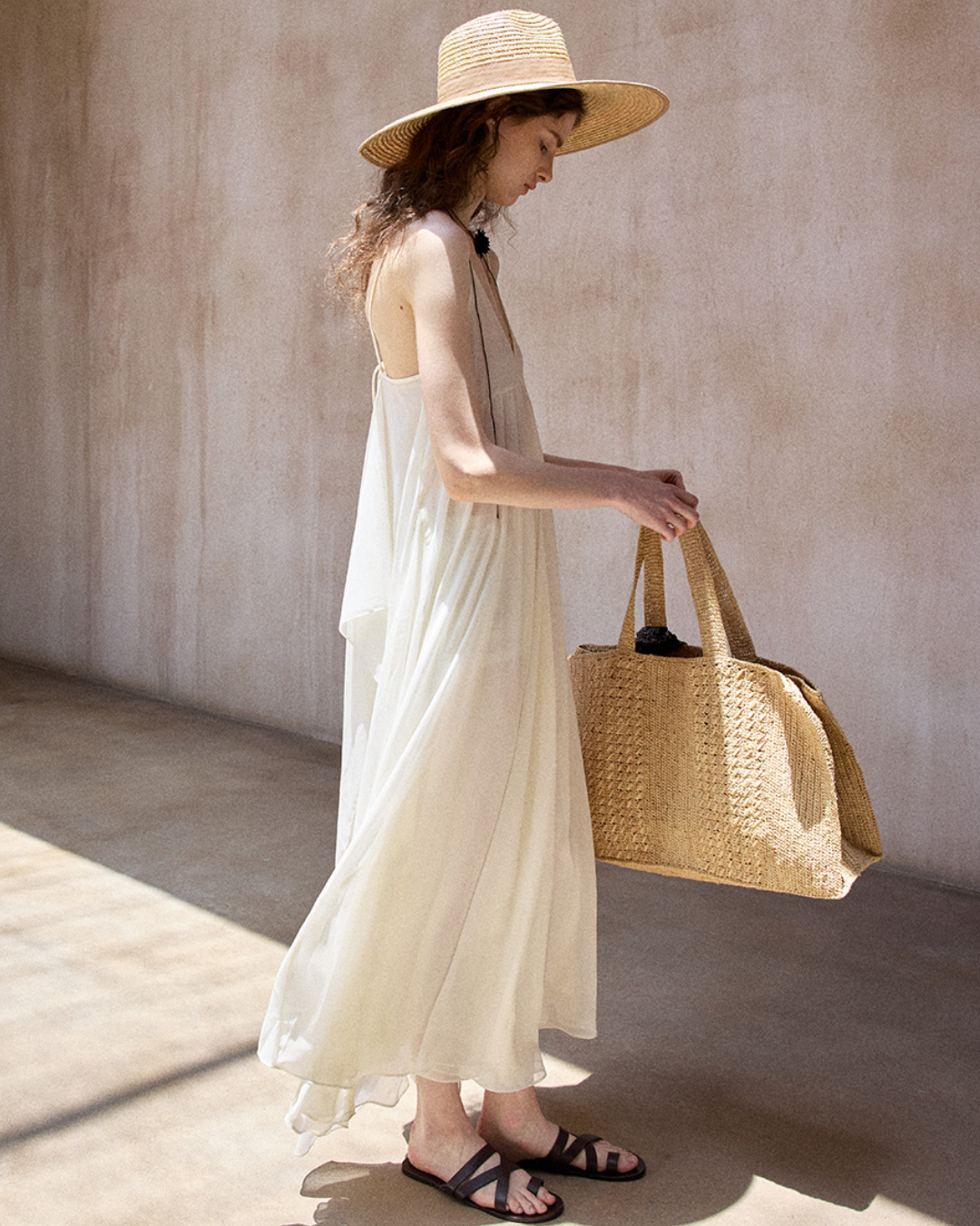 シアーレイヤードサスペンドワンピース 10518