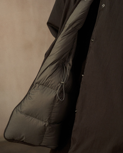 バイカラーリバーシブルダウンコート 10248