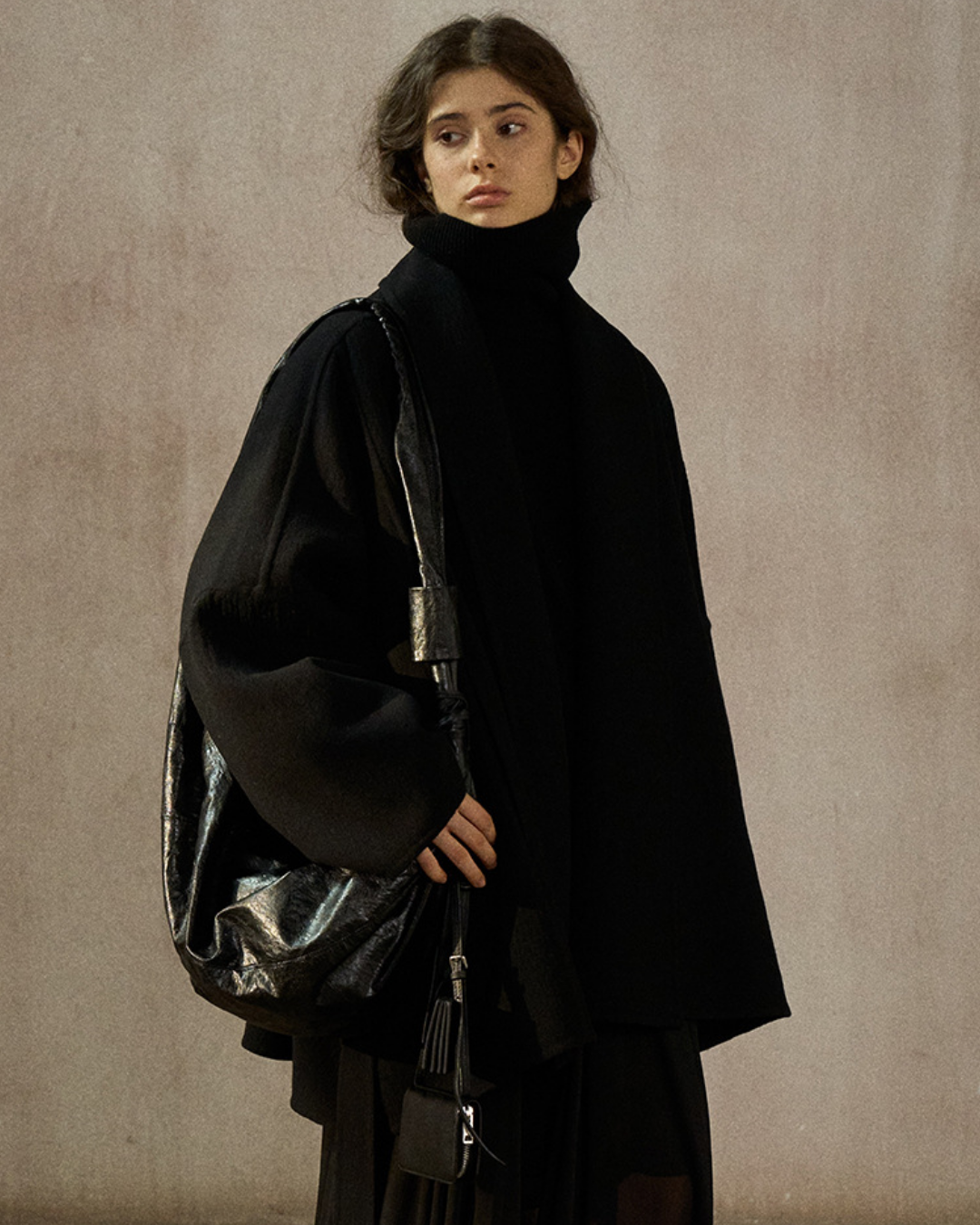 ローブスタイルストラップコート 10384