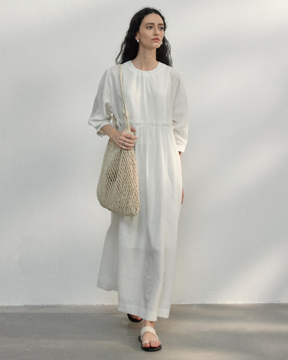 シルエットプラスロングワンピース 10476