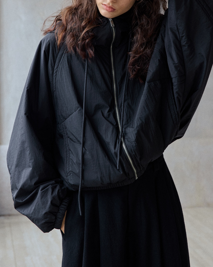 ミディフーディーカジュアルジャケット 10193