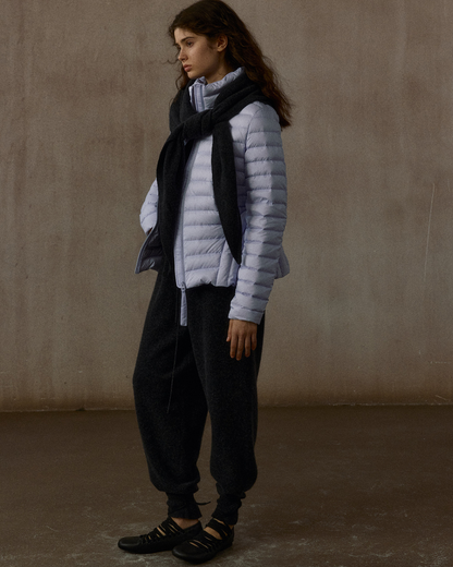 クロップドウエストゴムカジュアルパンツ 10312