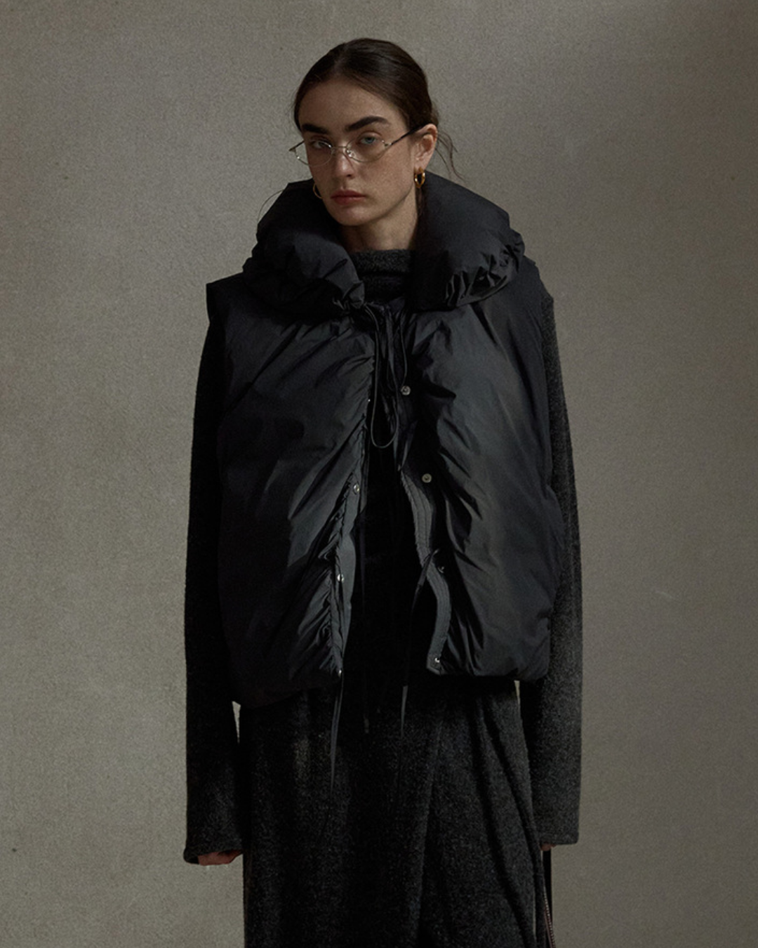 ジオメトリックダウンジレ 10398