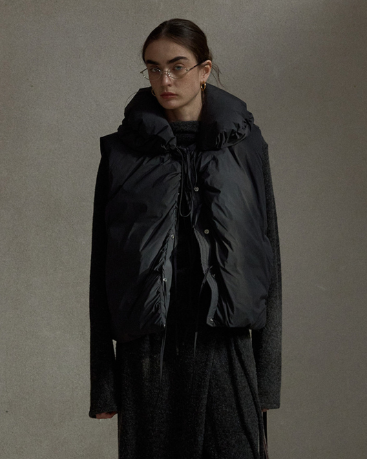 ジオメトリックダウンジレ 10398