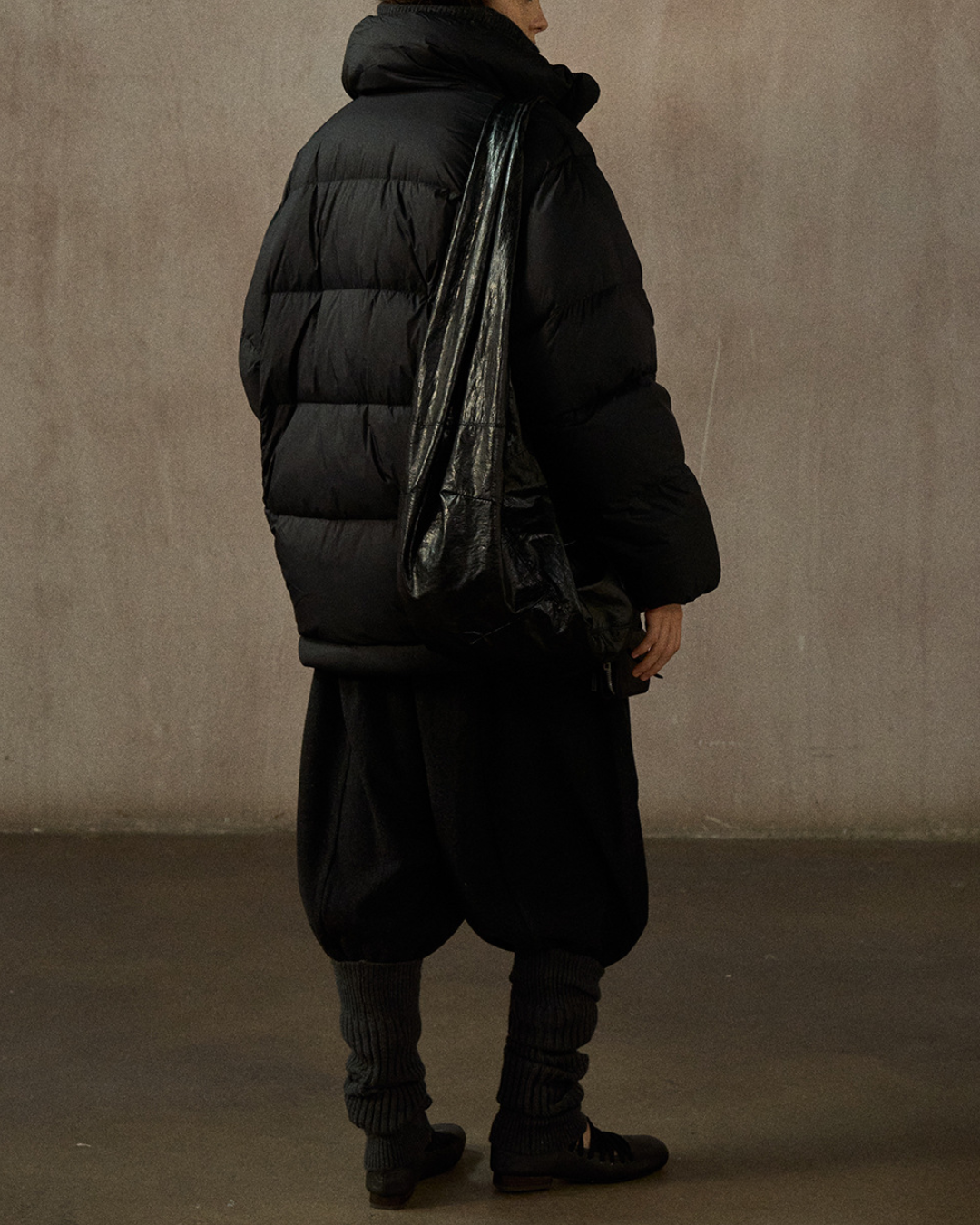 スタンドカラーミディコート 10269