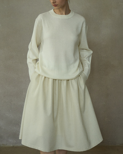 ハイウエストフレアカジュアルスカート 10210