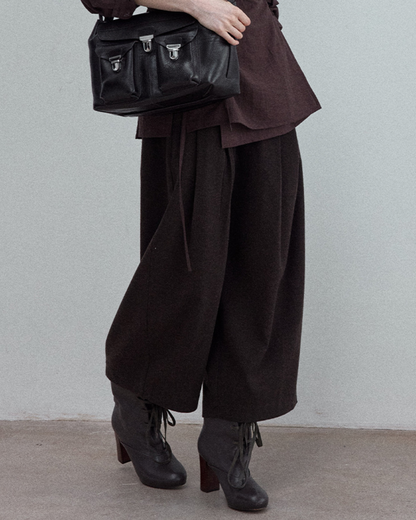 クロップドカーブパンツ 10143