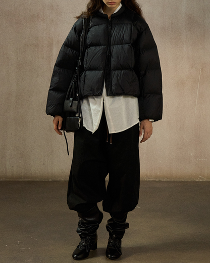 クルーネックショートコート 10274