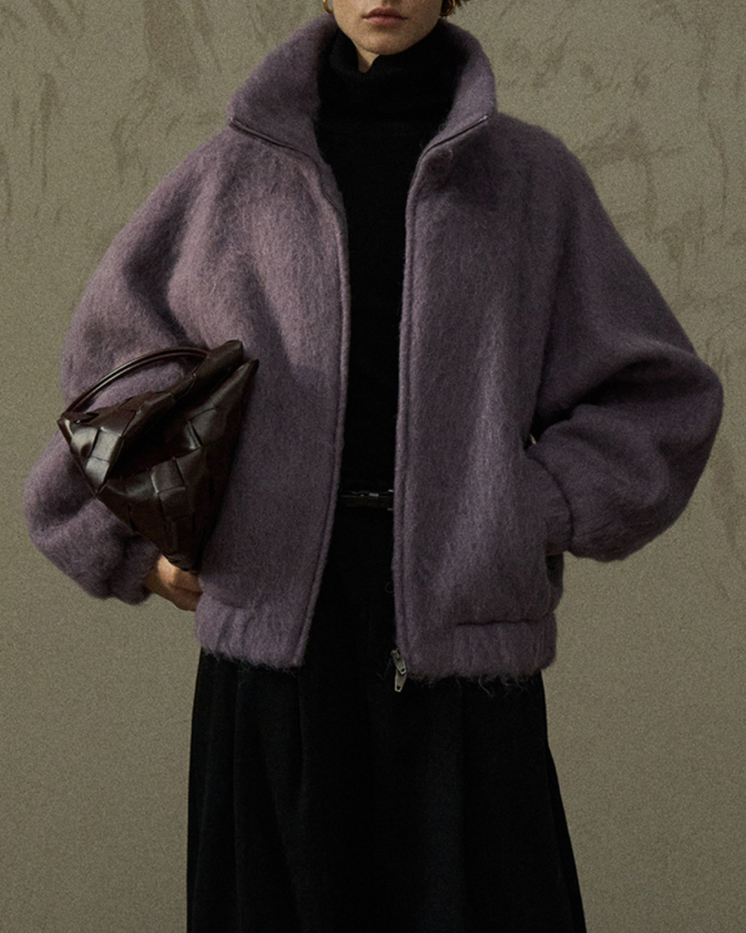 スタンドカラージッパージャケット 10263