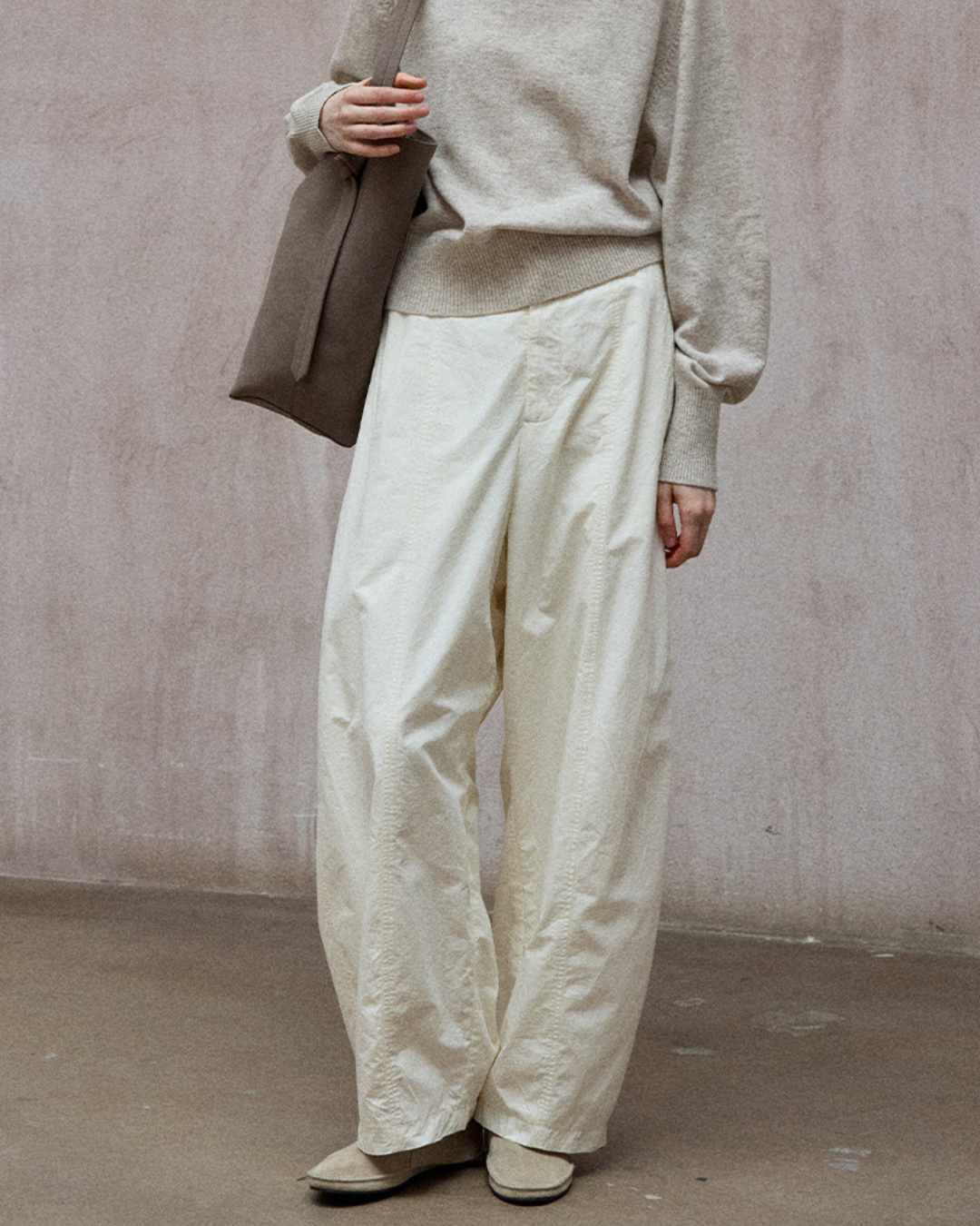 裏起毛シミターカジュアルパンツ 10179