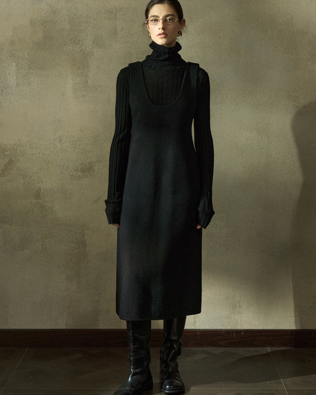 モノリスUNレイヤードワンピース 10414