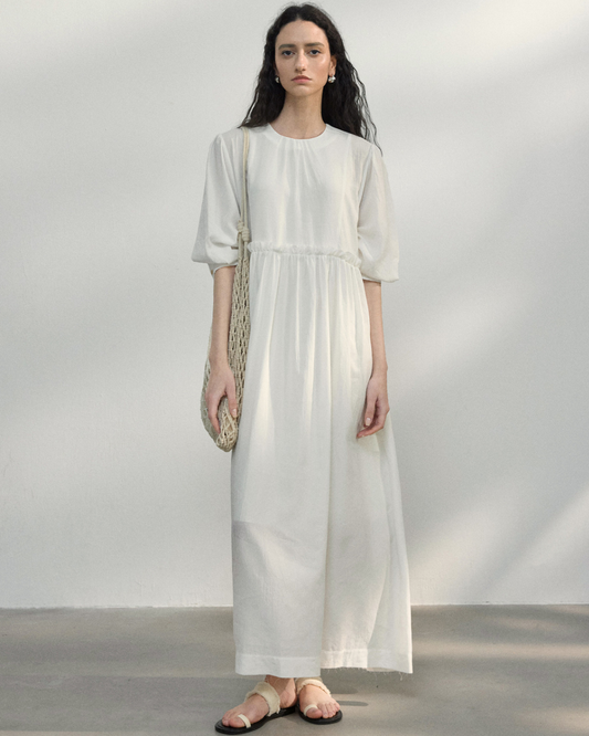 シルエットプラスロングワンピース 10476