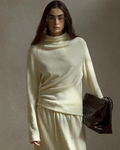 ベーシックニットハイネック 10486