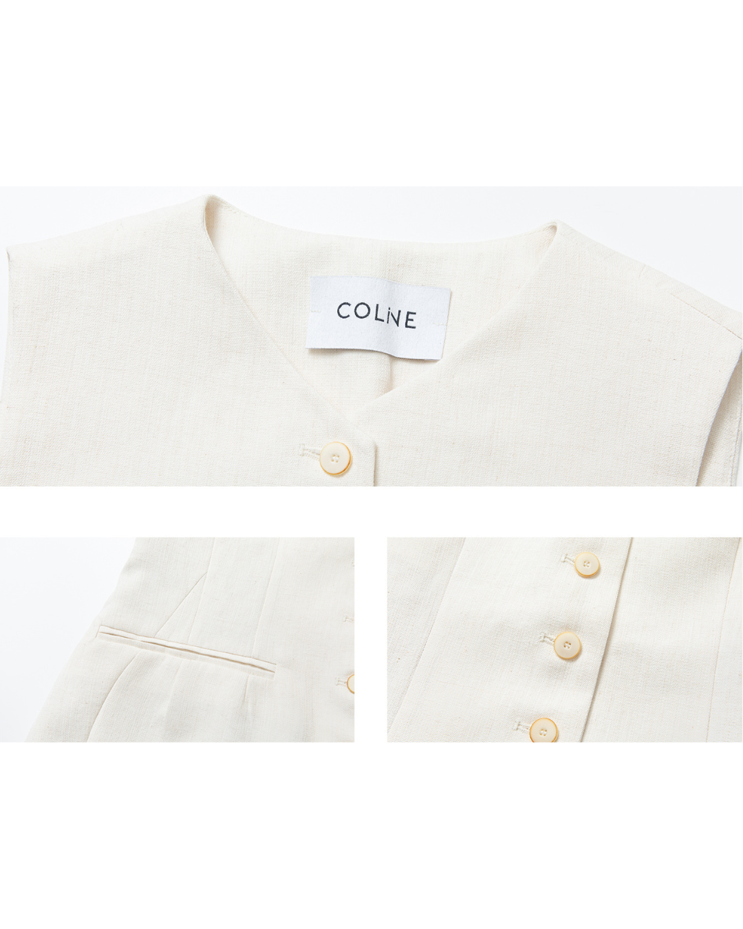 シャープVネックベスト 10441