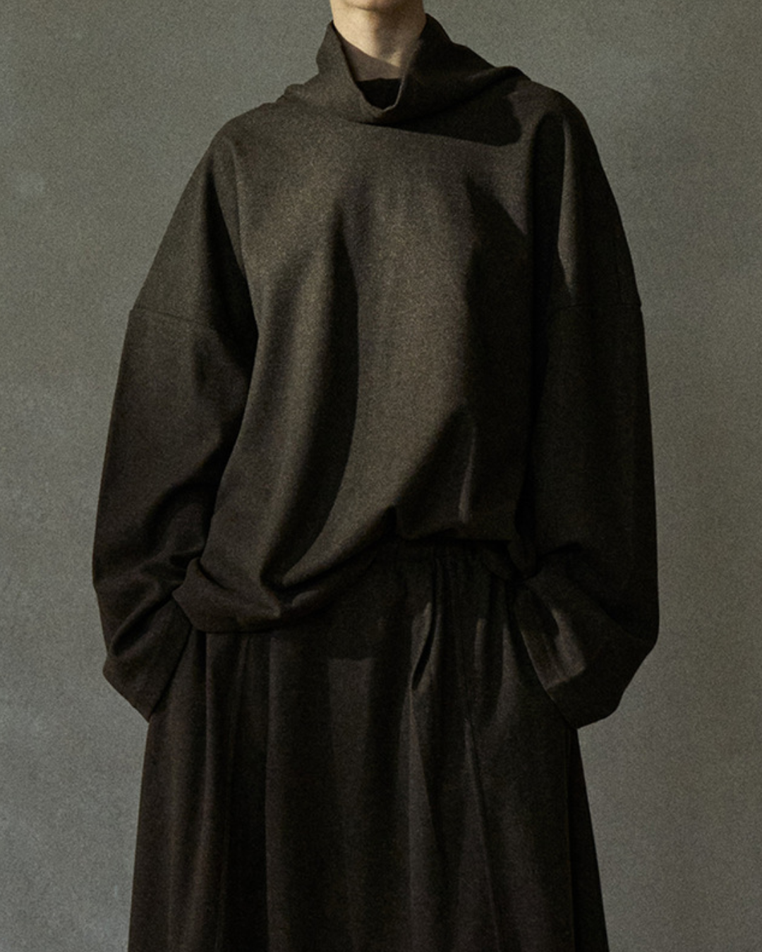 タートルネックオーバープルオーバー 10218