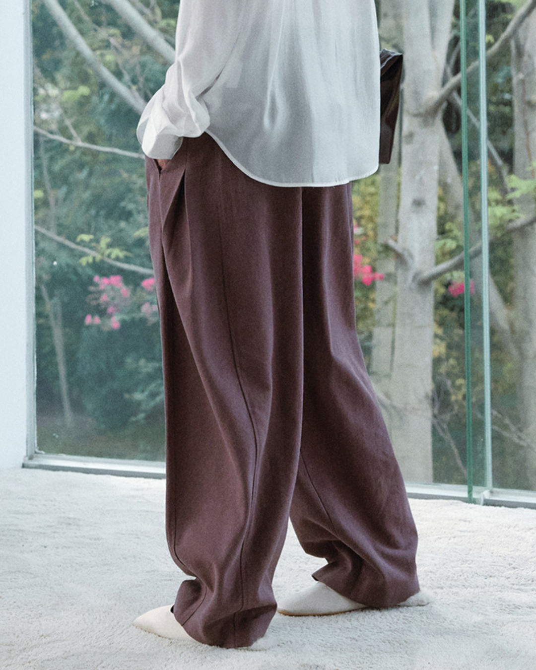 アーキコクーンプリーツパンツ 10439