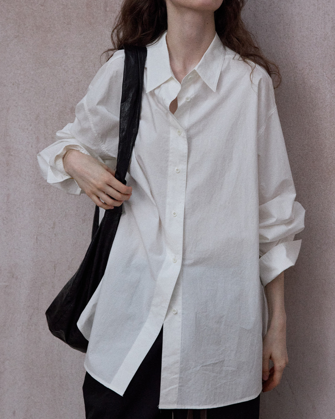 エッジカラーレスシャツ 10374