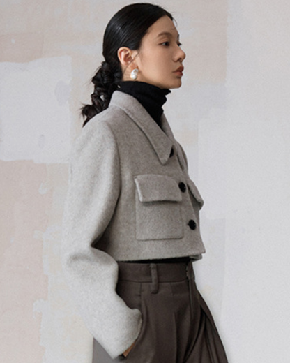 スカルプトポケットジャケット 10477