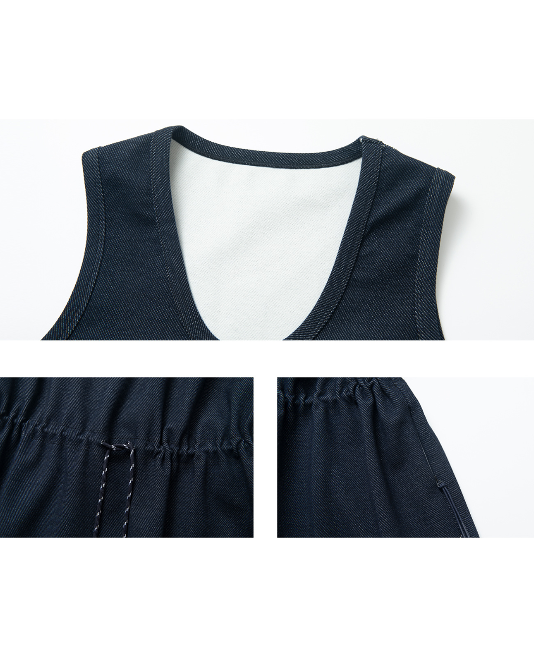 シティドロストベストワンピース 10448
