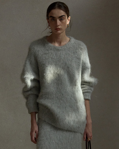 ストラクチャーモードニットプルオーバー 10397