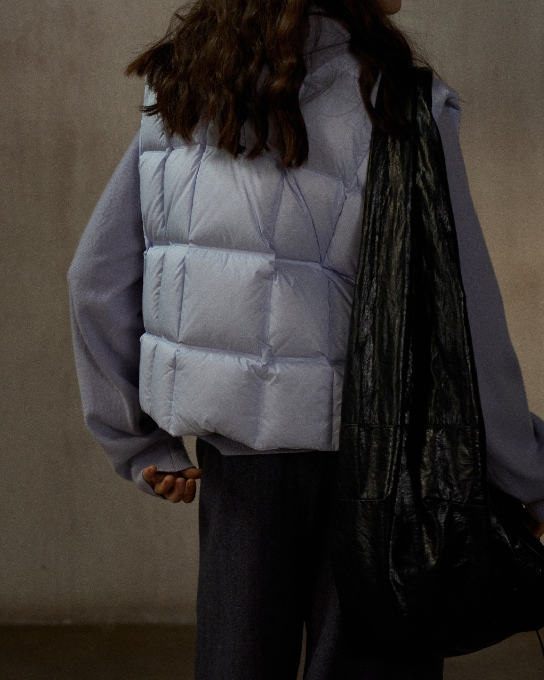 ダウンジャケットショートベスト 10239