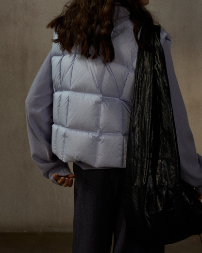 ダウンジャケットショートベスト 10239