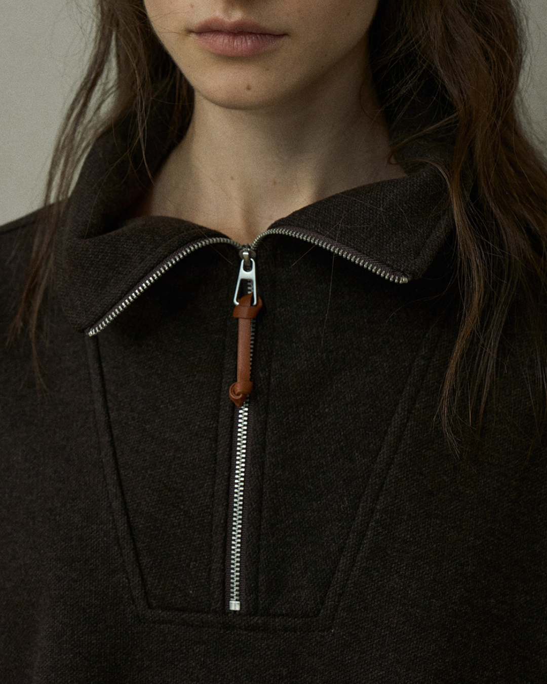 【セットアップ可能】ハーフジッパースウェットプルオーバー 10211