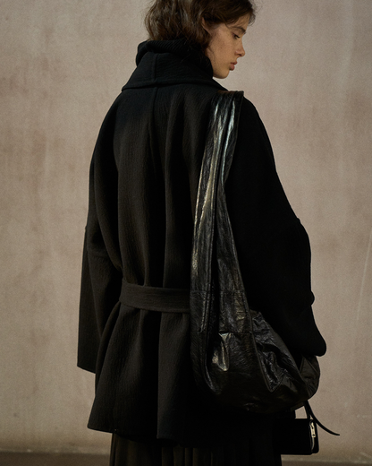 ローブスタイルストラップコート 10384