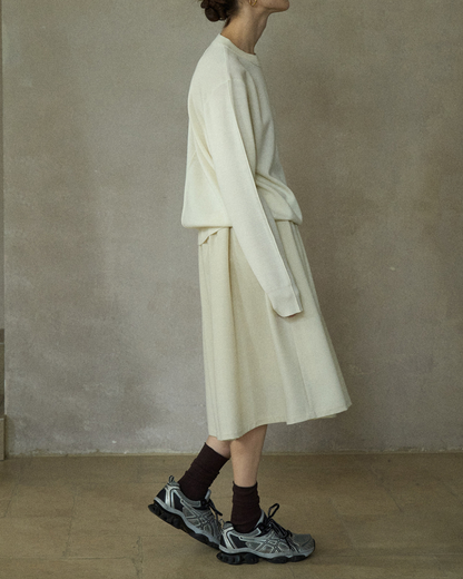 ハイウエストフレアカジュアルスカート 10210