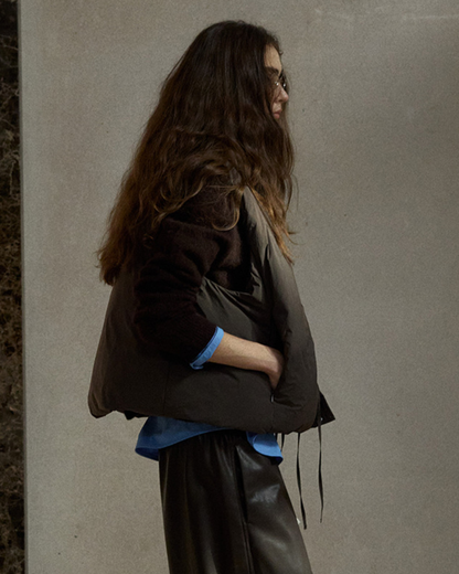 ジオメトリックダウンジレ 10398