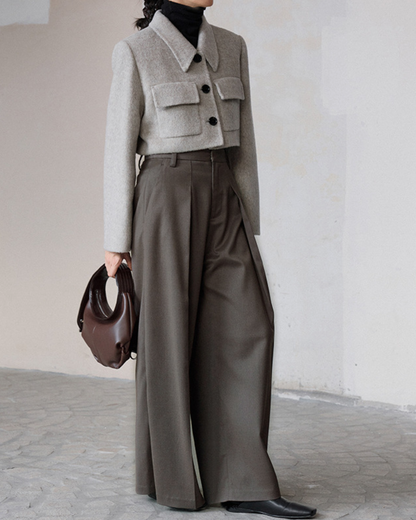 スカルプトポケットジャケット 10477