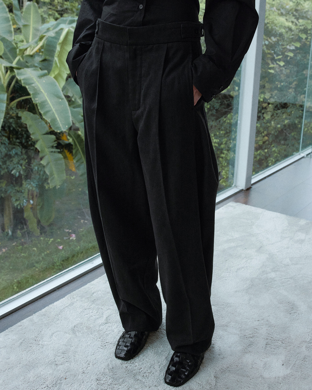 アーキコクーンプリーツパンツ 10439