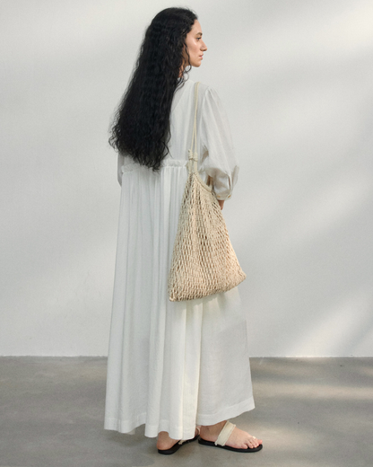 シルエットプラスロングワンピース 10476