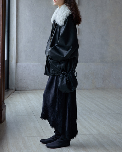 ファーカラージッパージャケット 10287