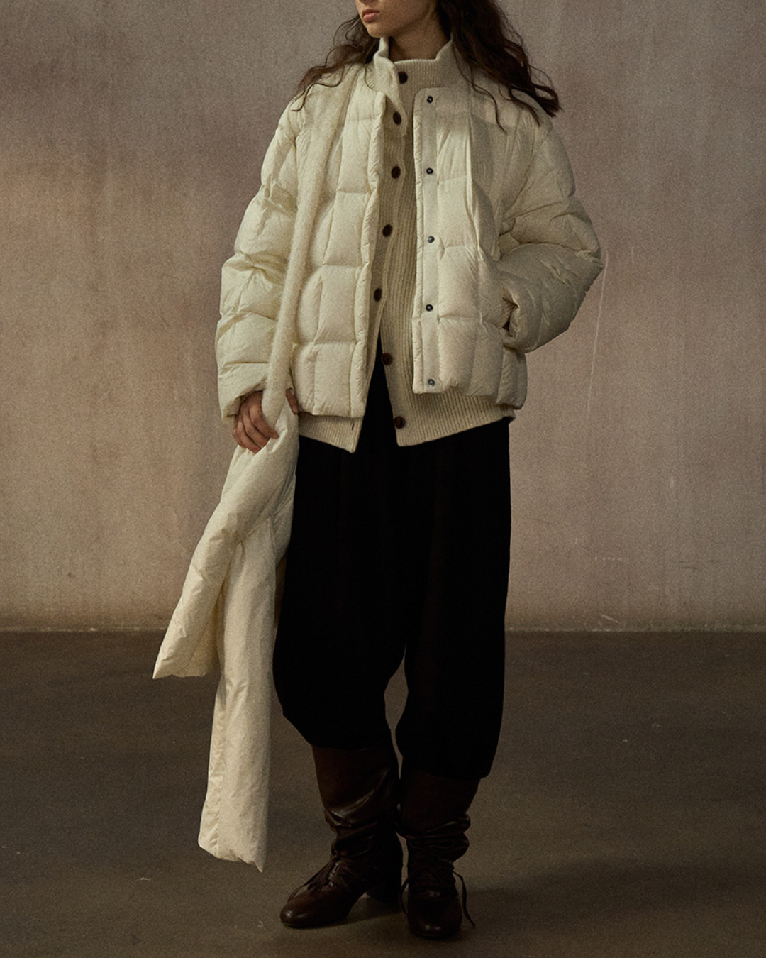 キルティングダウンショートコート 10240