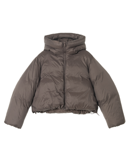 スタンドカラーショートダウンコート 10282