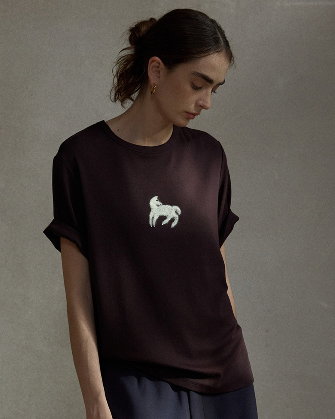 ウォームフェルトカットソー 10490